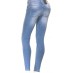Only Jeans donna strecth con strappi mod. coral